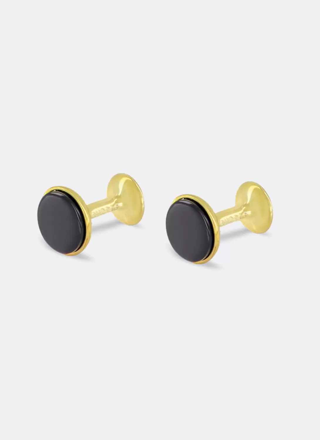 Fursac Brass Cufflinks Golden Cheap