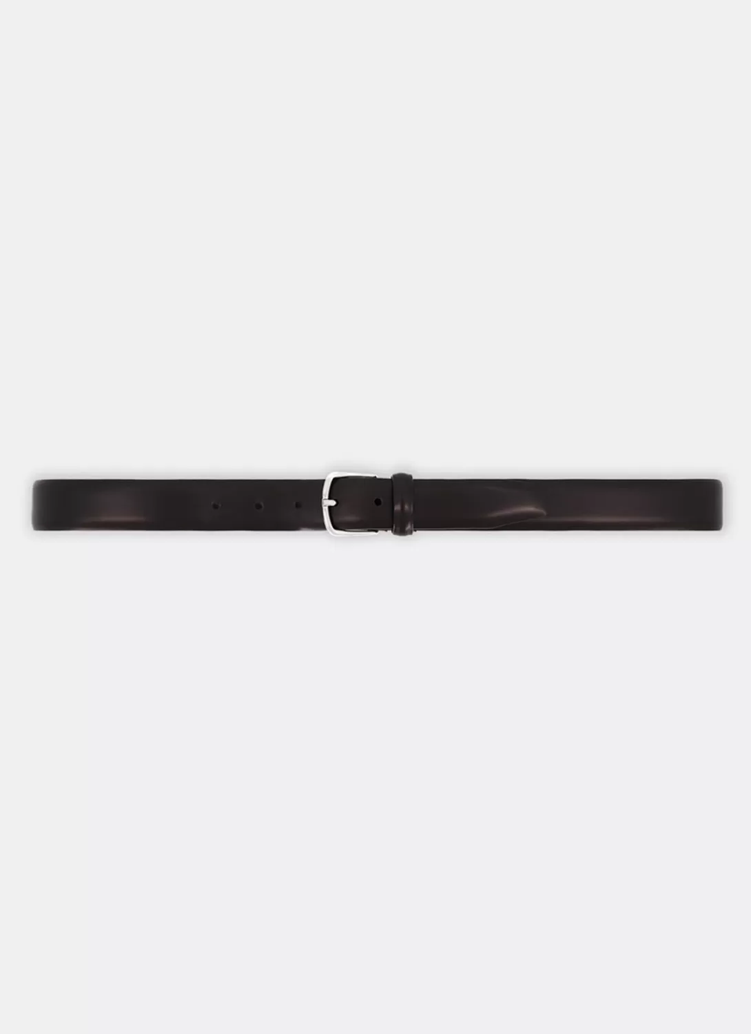 Fursac Brown Leather Belt Smooth Brown Leather Discount