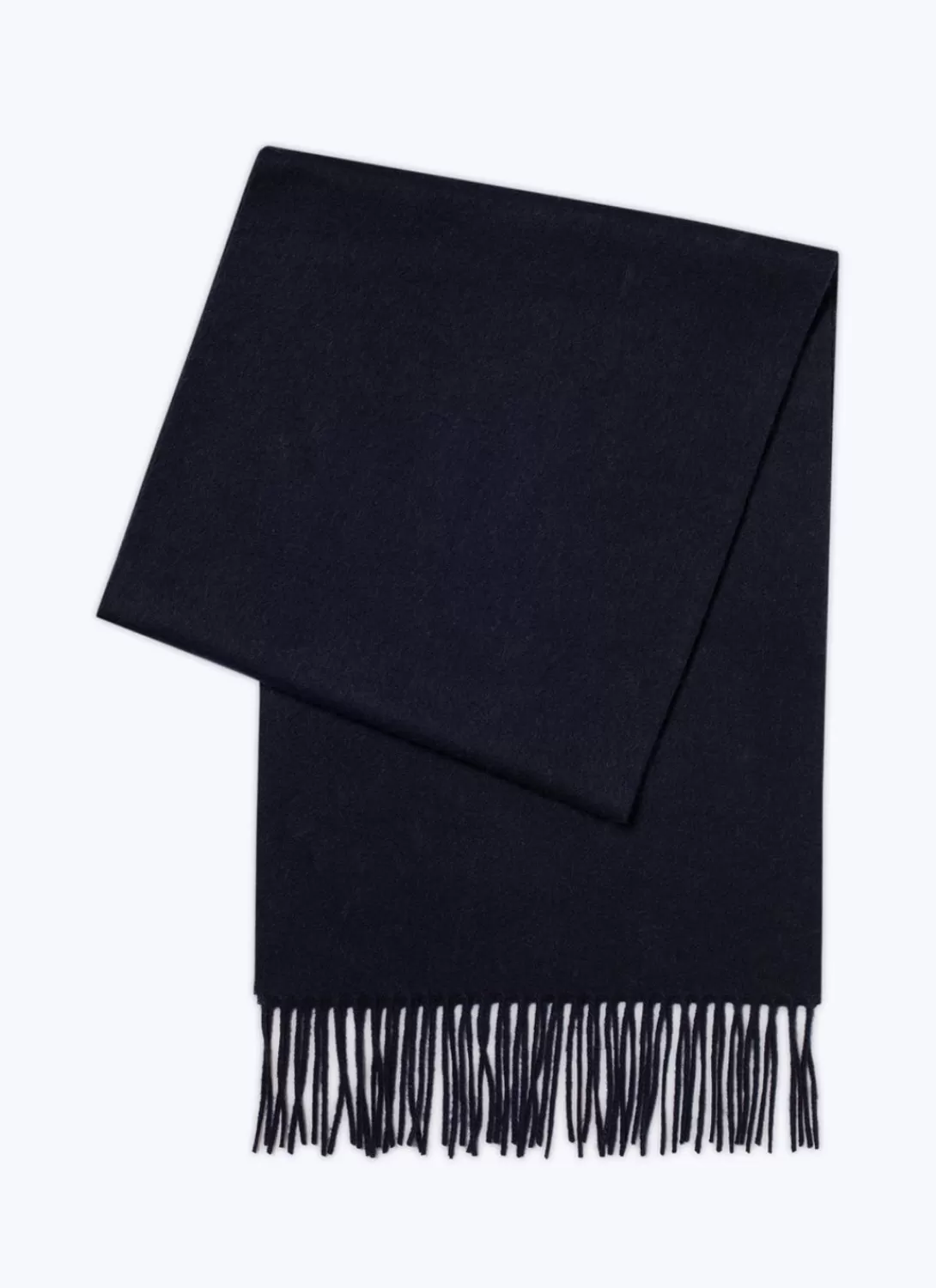 Fursac Cashmere Scarf Navy Blue Sale