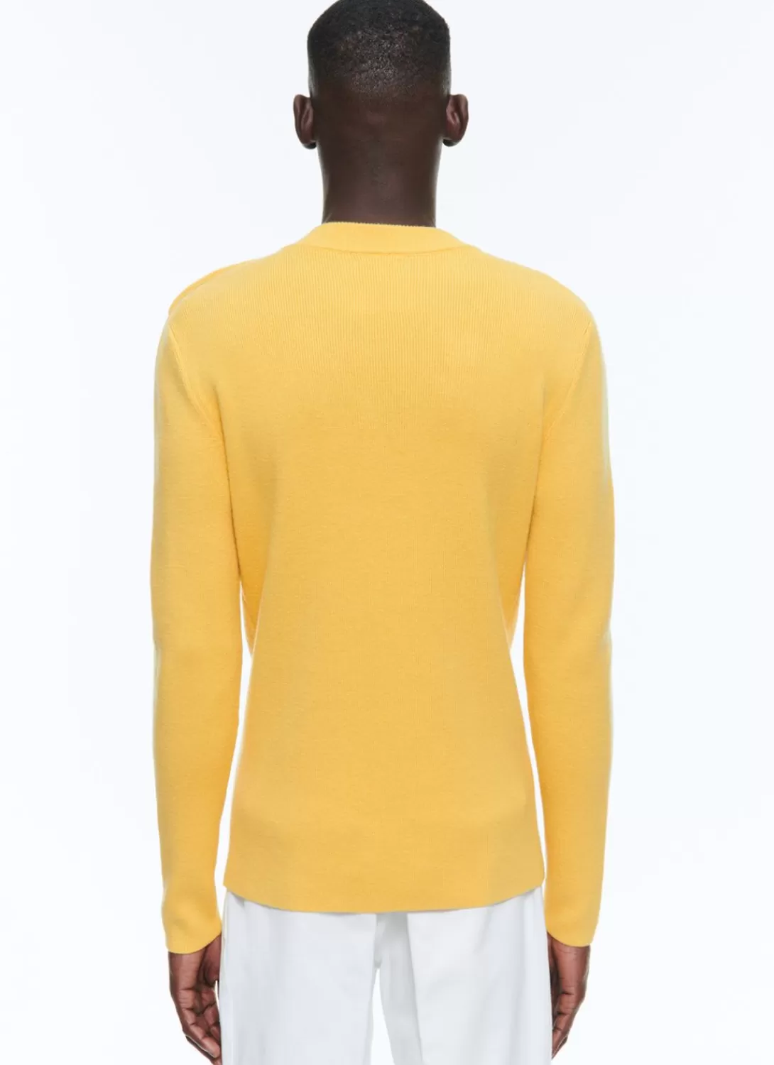 Fursac Cotton And Certified Wool Sweater Yellow Store
