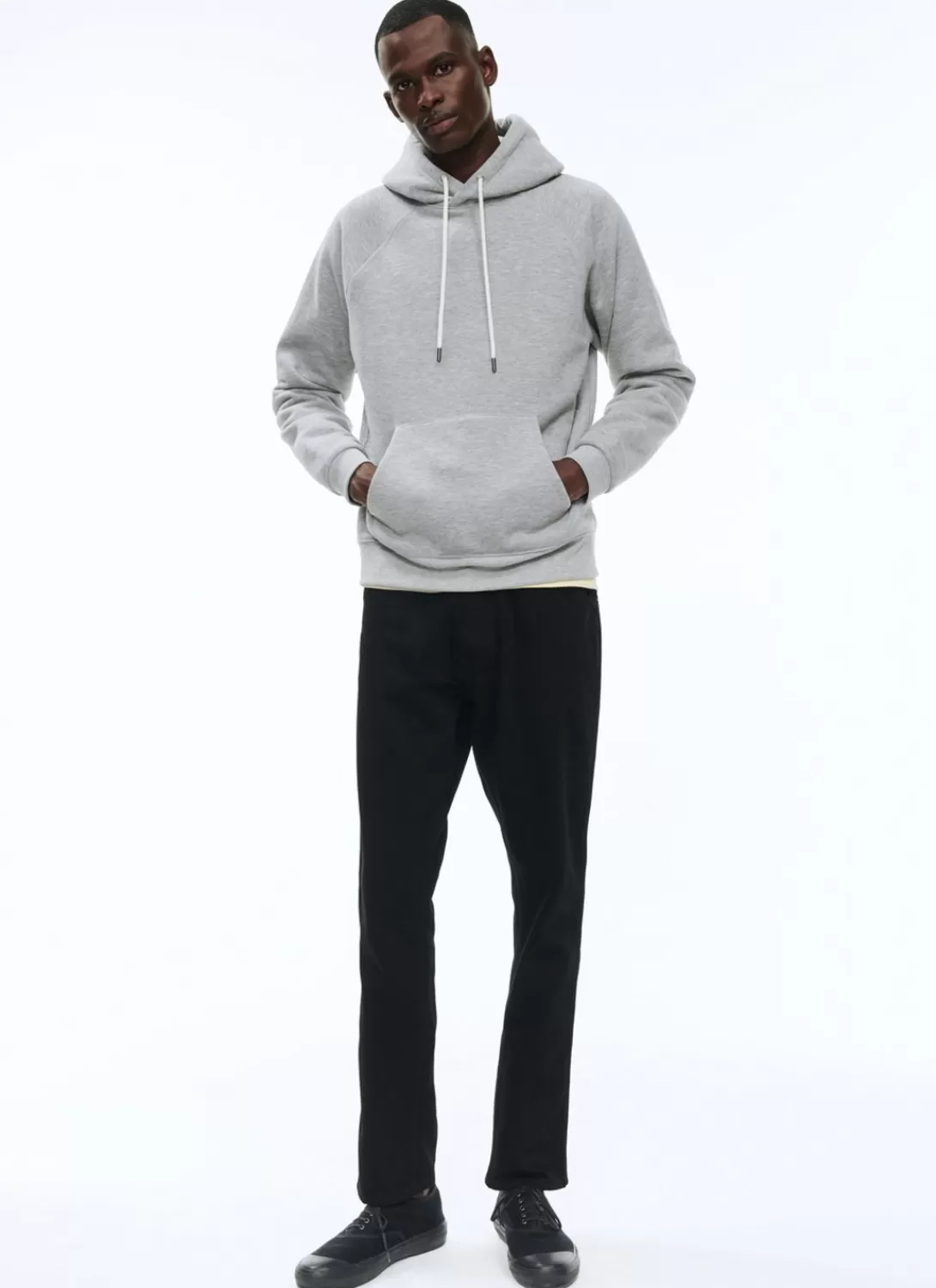 Fursac Cotton Jersey Hoodie Grey Best