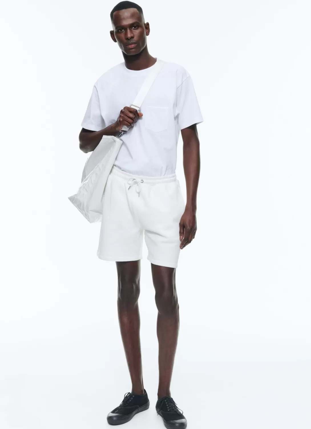 Fursac Cotton Jersey Shorts White Fashion