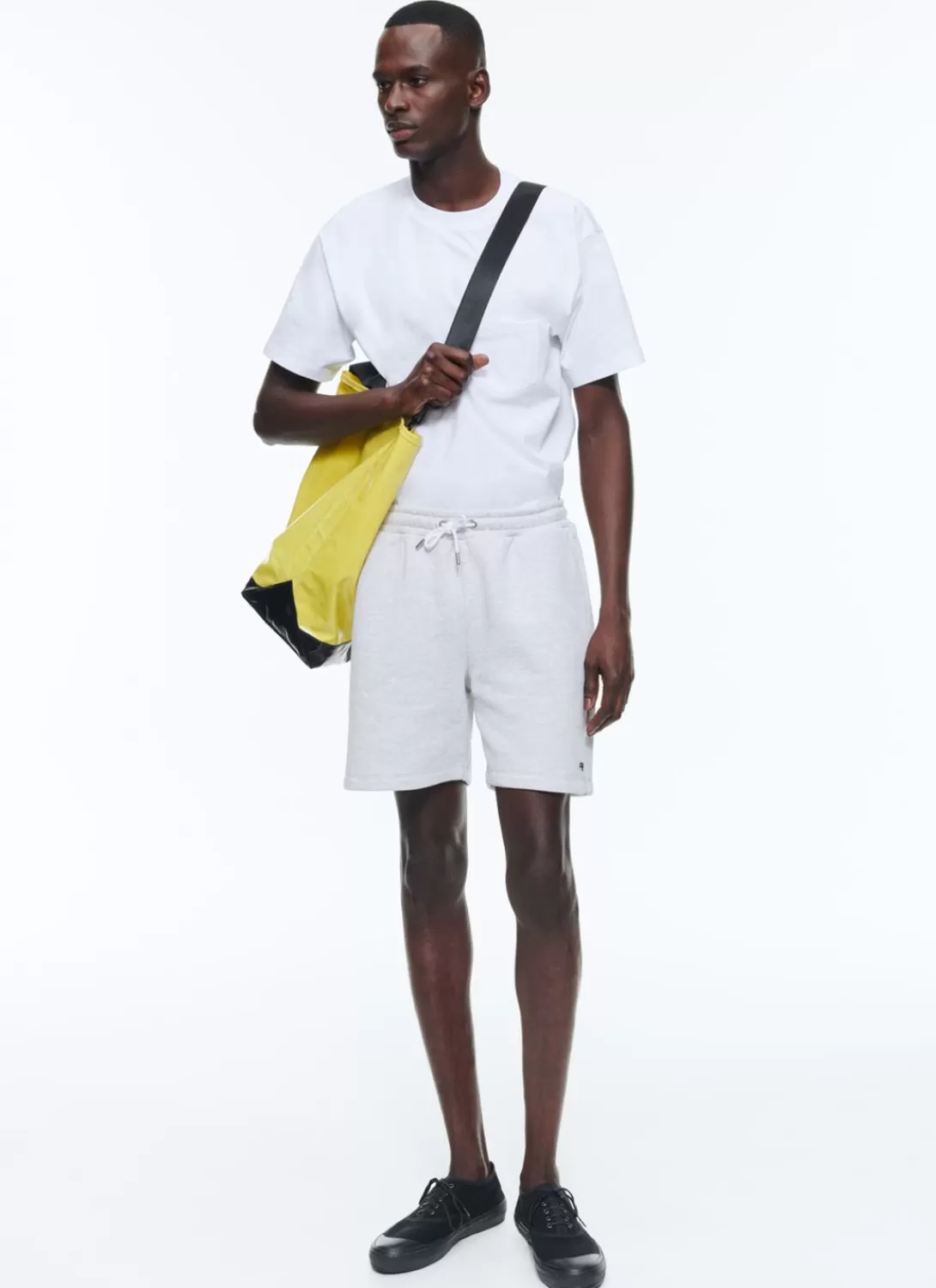 Fursac Cotton Jersey Shorts Grey Fashion