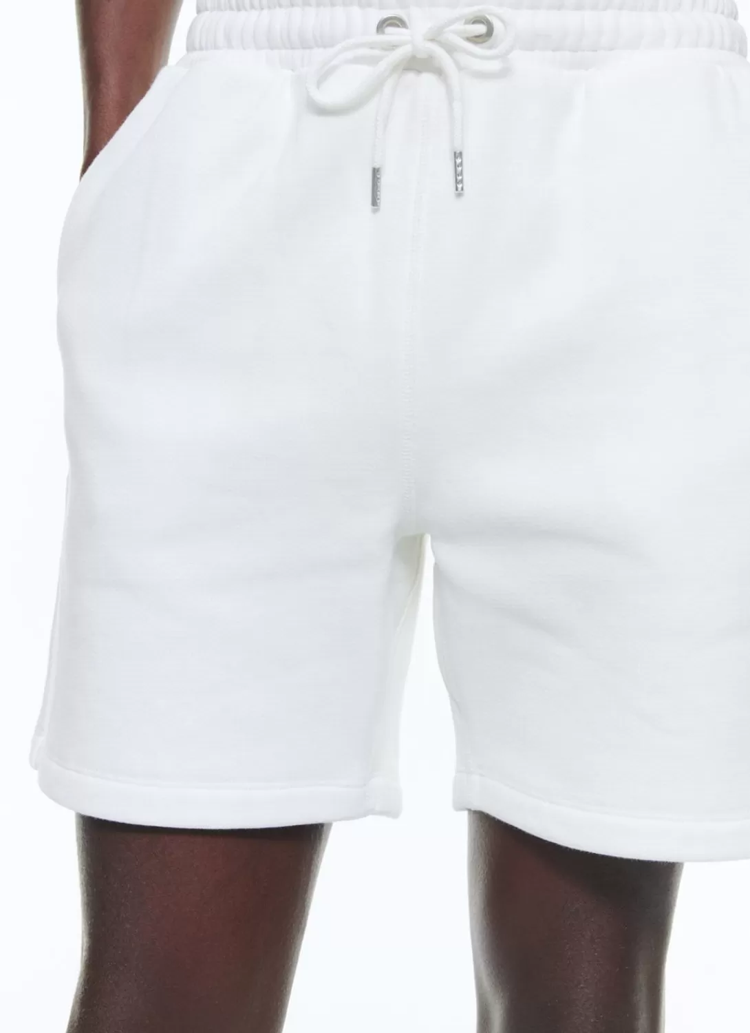 Fursac Cotton Jersey Shorts White Fashion