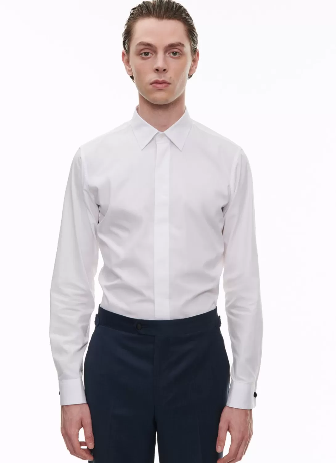 Fursac Cotton Poplin Shirt White Outlet