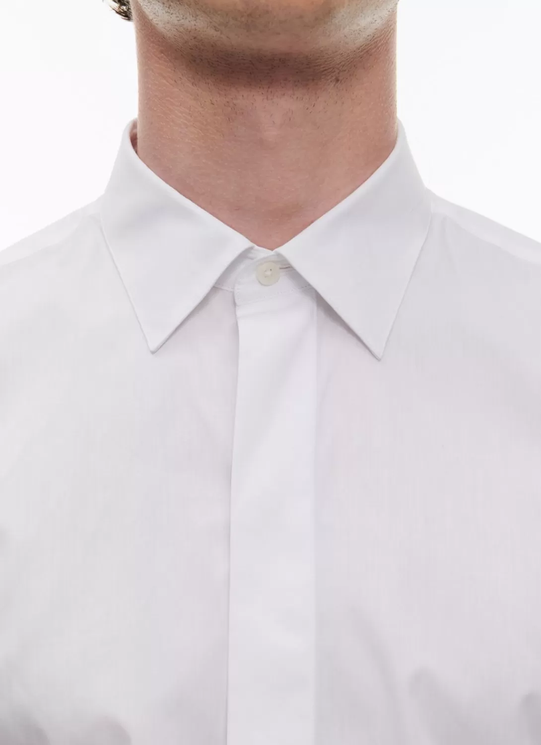 Fursac Cotton Poplin Shirt White Outlet