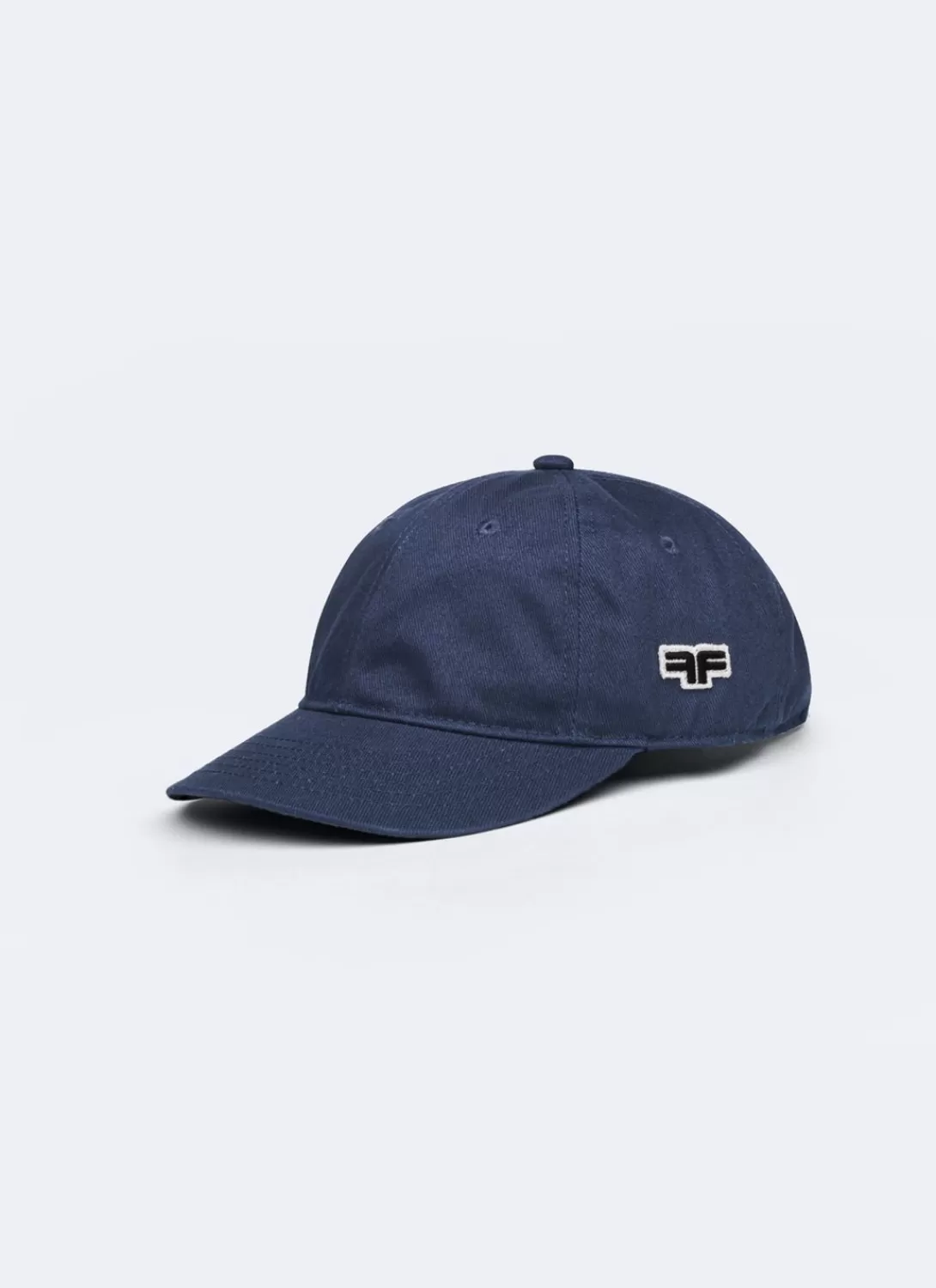 Fursac Cotton Twill Cap Navy Blue Hot