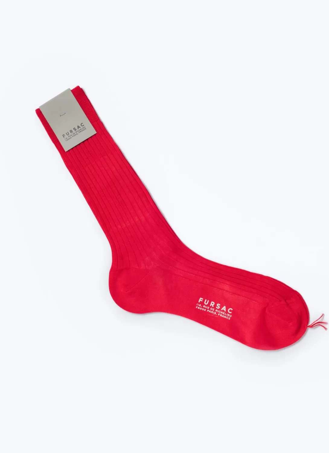 Fursac Egyptian Cotton Socks Red Discount