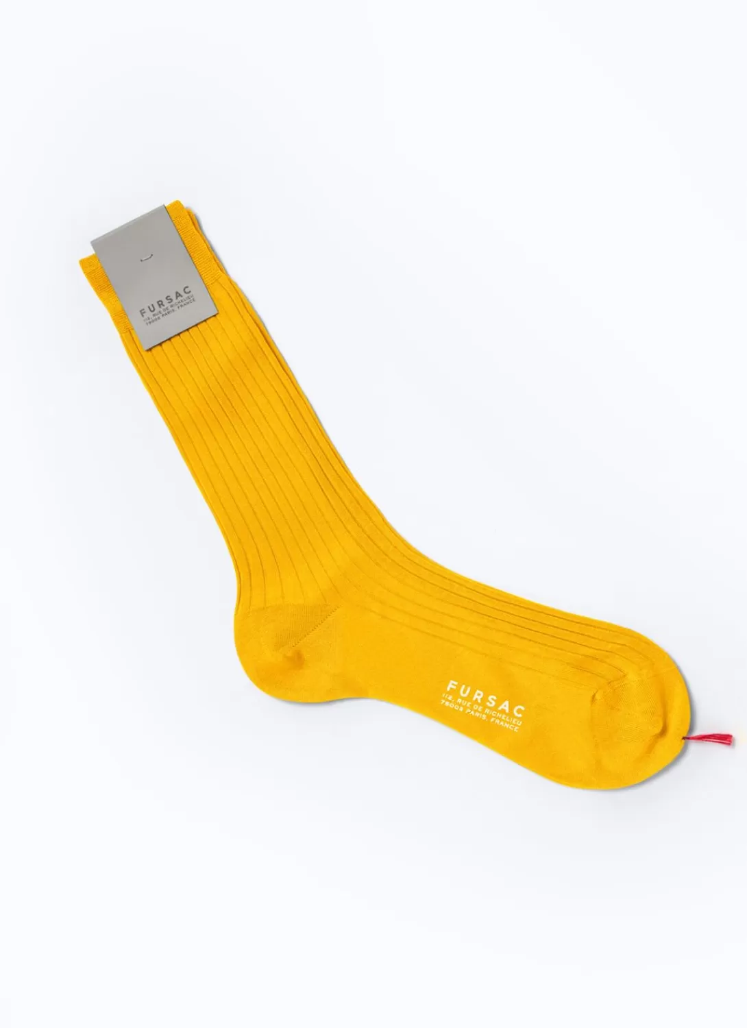 Fursac Egyptian Cotton Socks Yellow Outlet