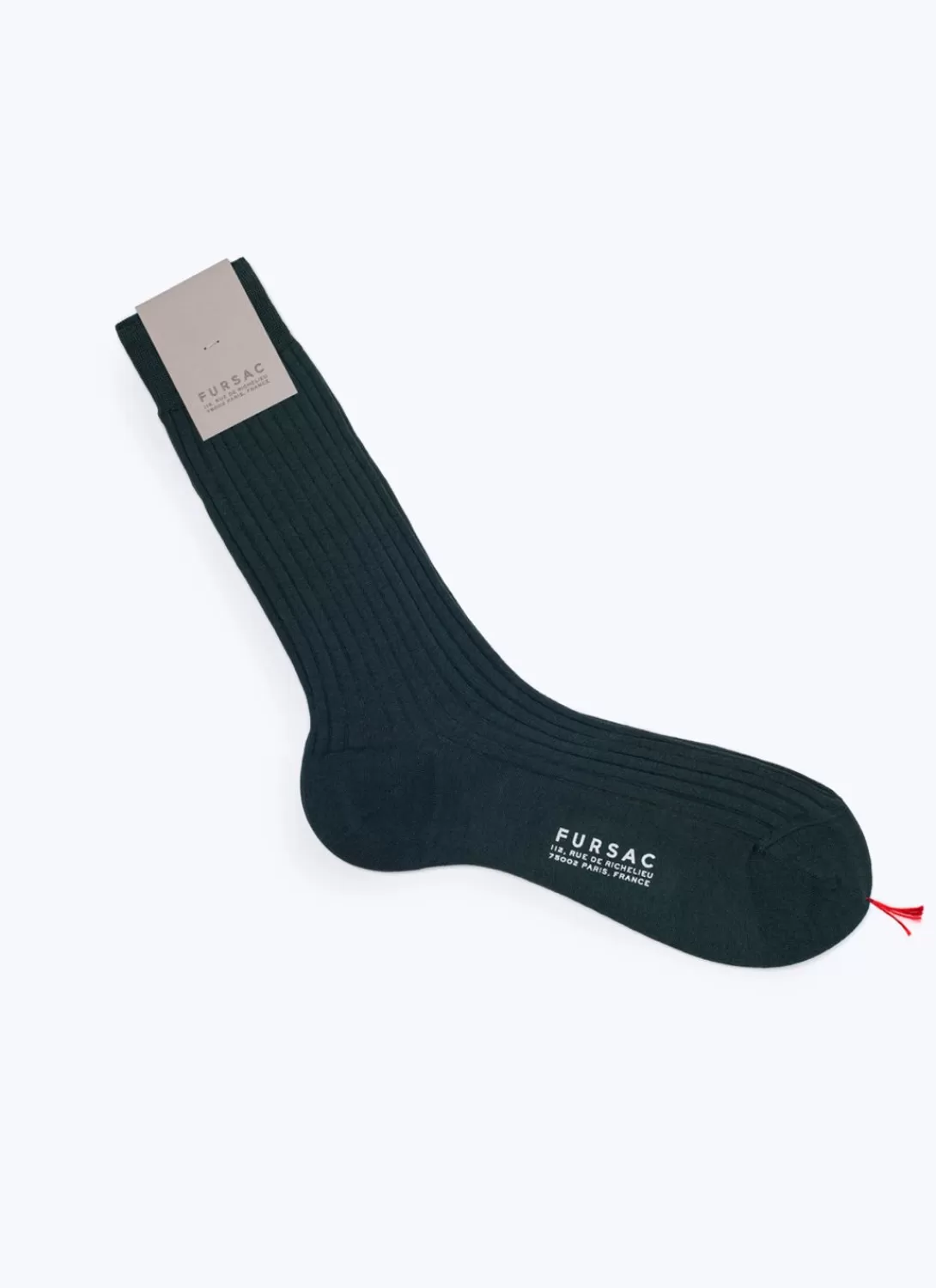 Fursac Egyptian Cotton Socks Bottle Green Discount