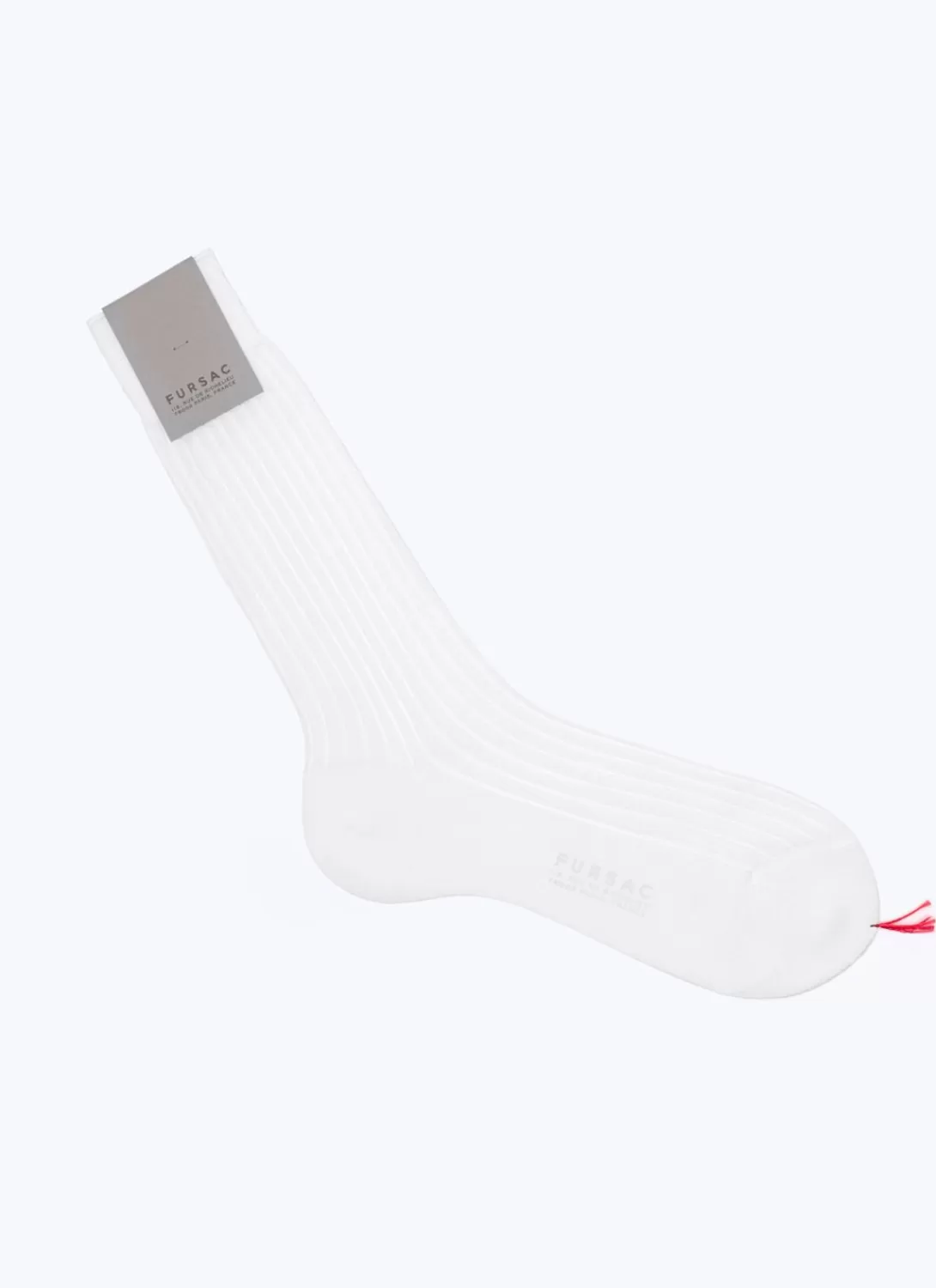 Fursac Egyptian Cotton Socks White Hot