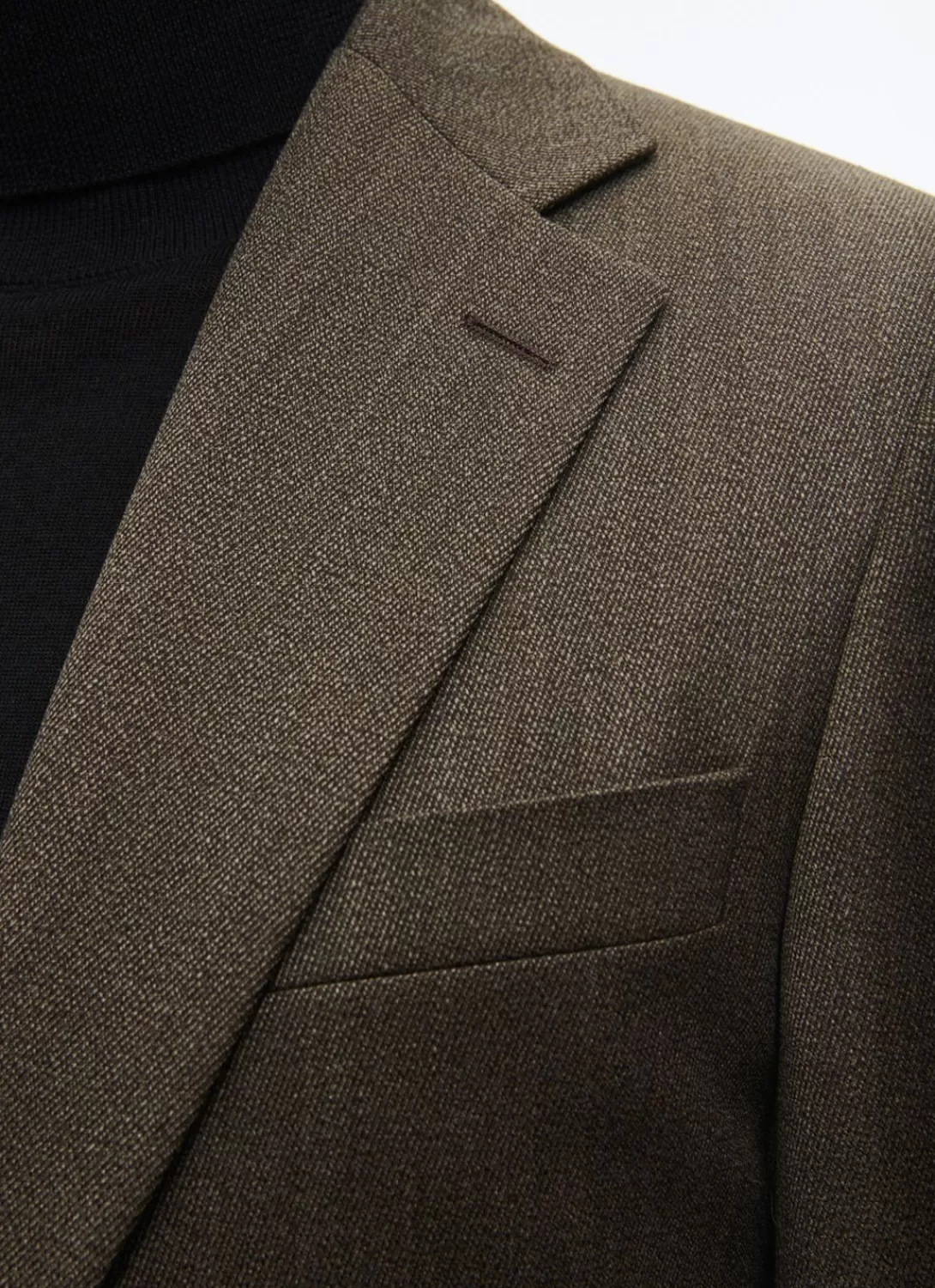 Fursac Flecked Wool Fitted Jacket Bronze Cheap