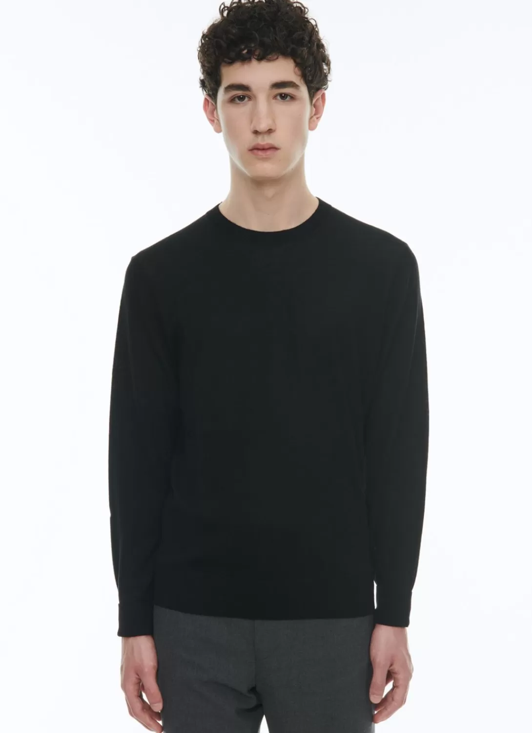 Fursac Merino Wool Sweater Black Cheap