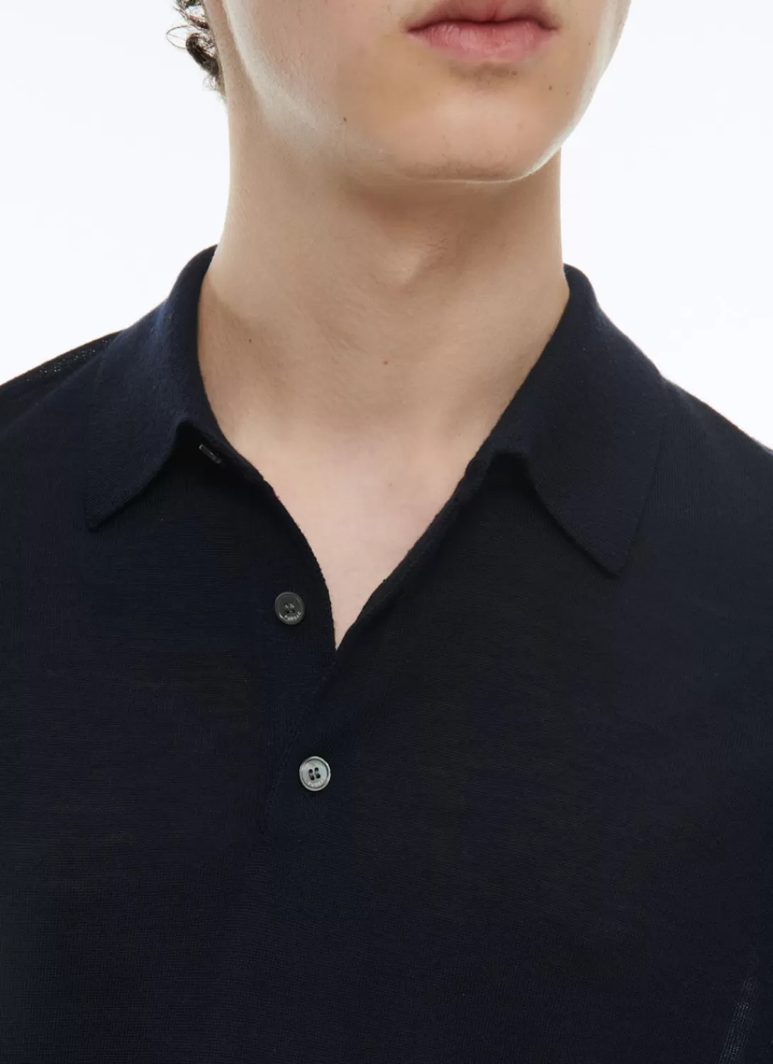 Fursac Merino Wool Sweater Navy Blue Online
