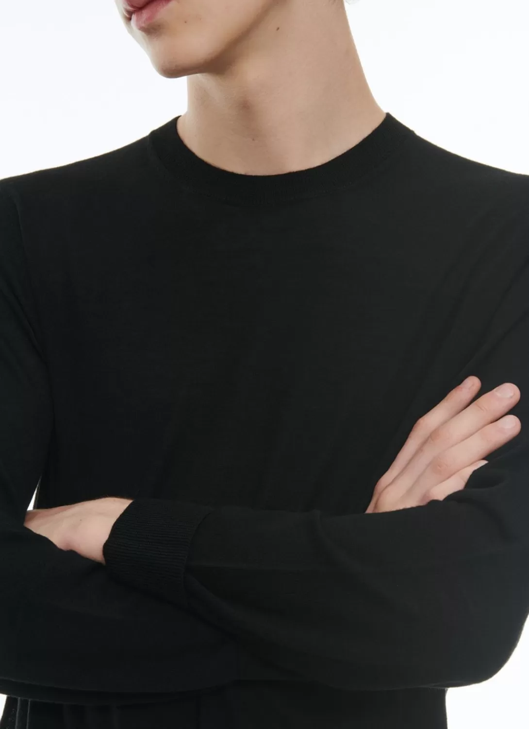 Fursac Merino Wool Sweater Black Cheap