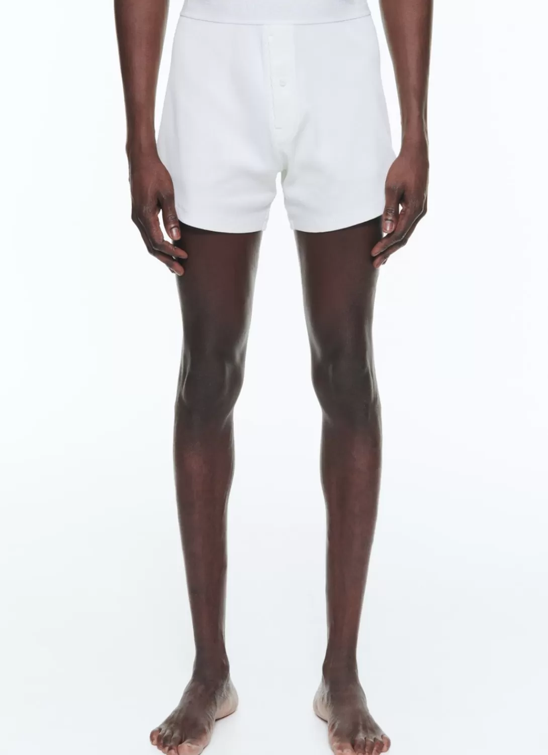 Fursac Organic Ribbed Cotton Underpants Ecru Store