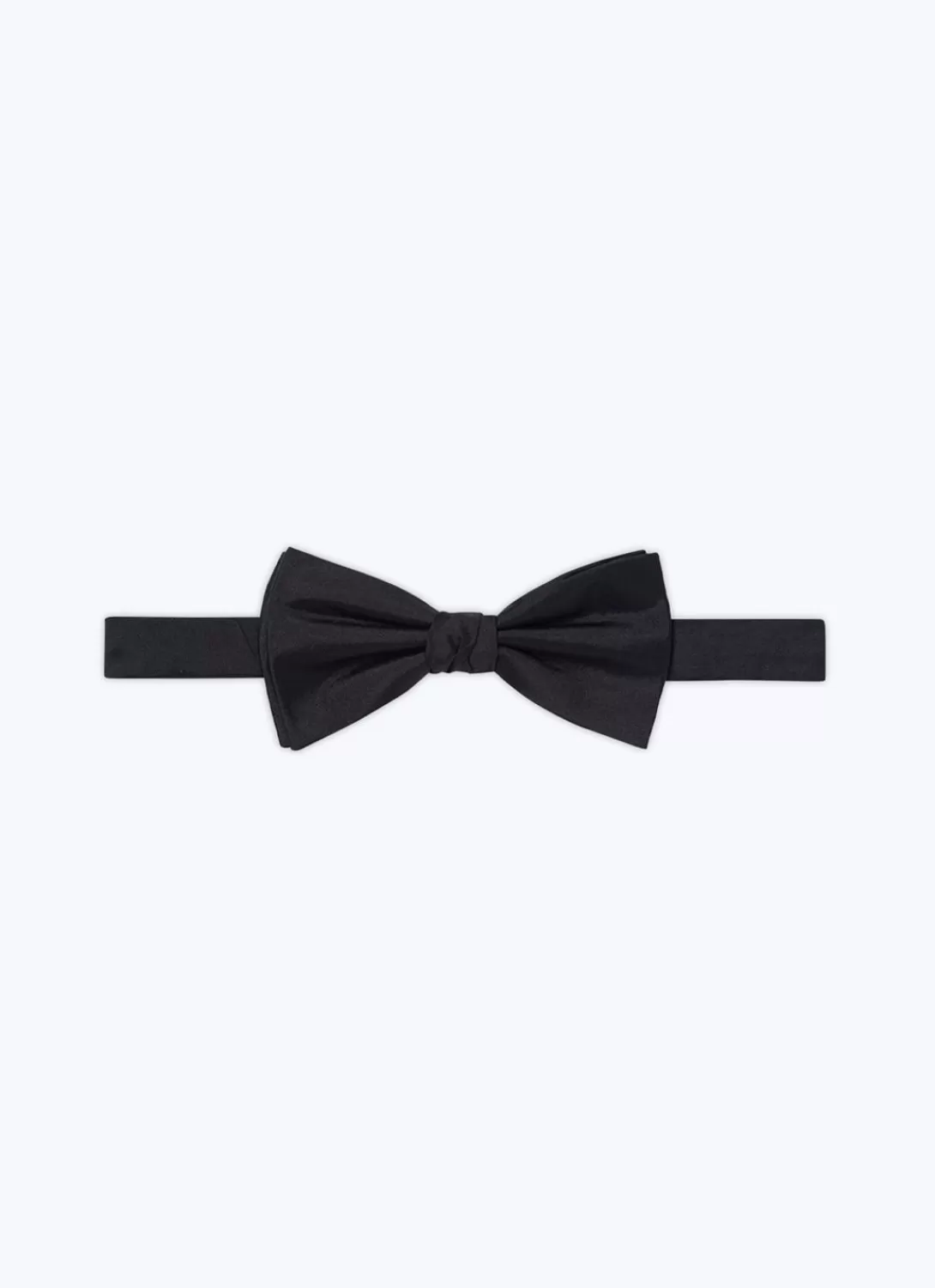 Fursac Satin Bow Tie Black Clearance