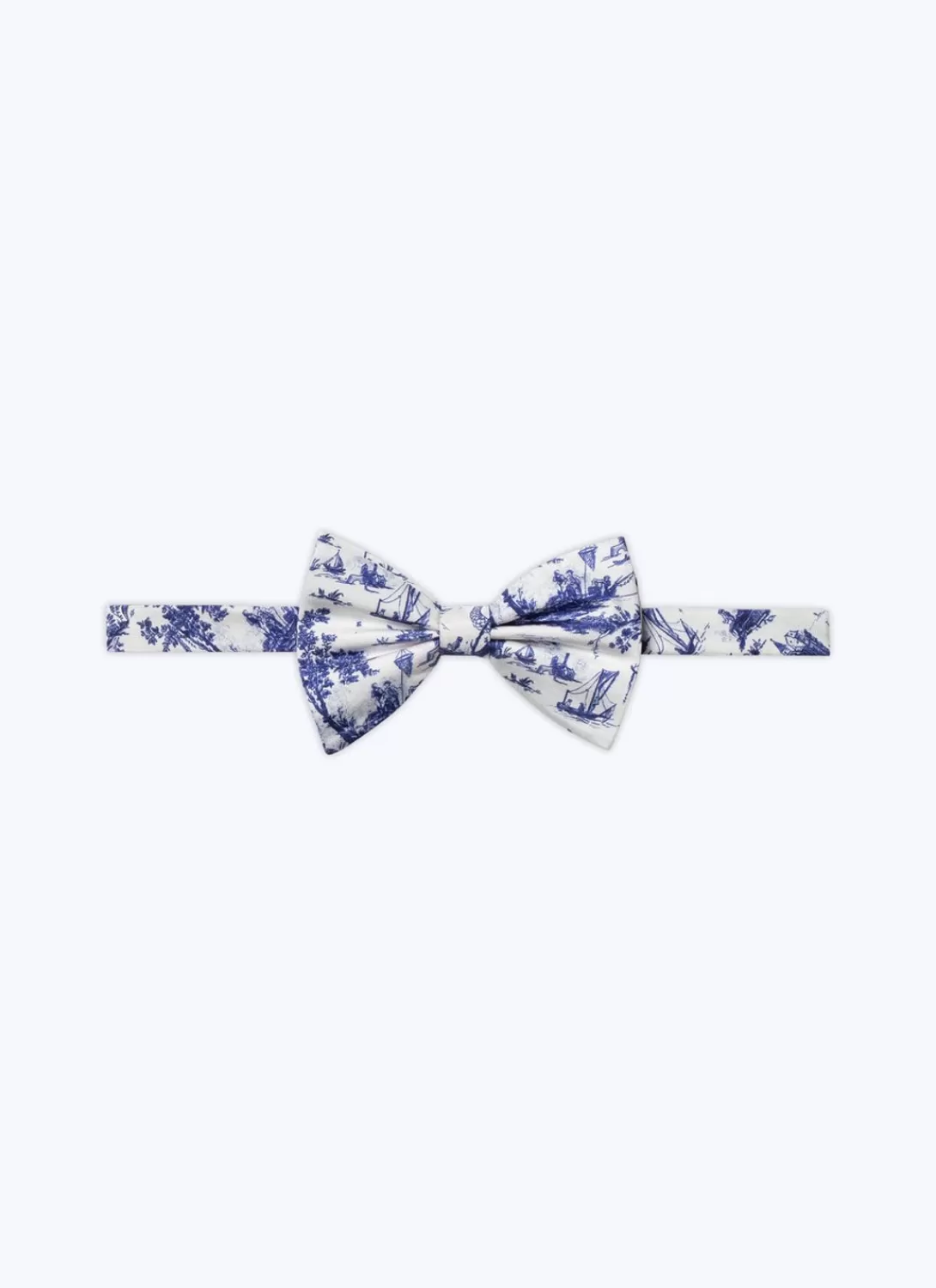 Fursac Silk Bow Tie Toile De Jouy Best