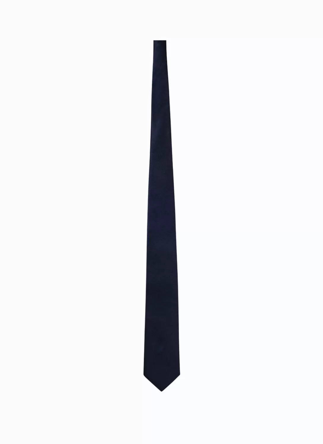 Fursac Silk Jacquard Tie Navy Blue - Plain Weave Online