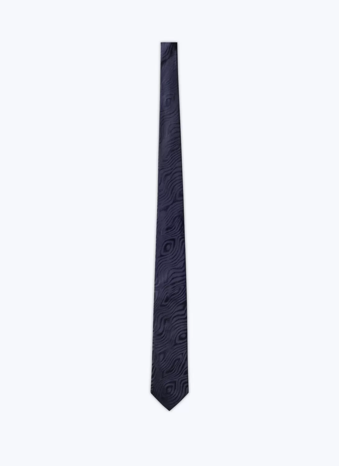 Fursac Silk Jacquard Tie Navy Blue Sale