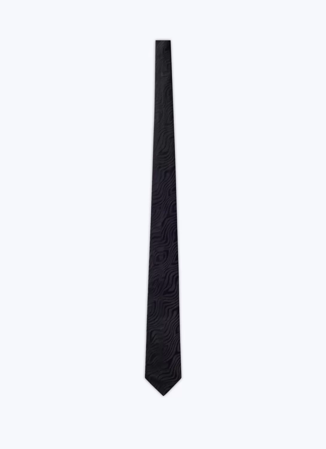 Fursac Silk Jacquard Tie Black Outlet