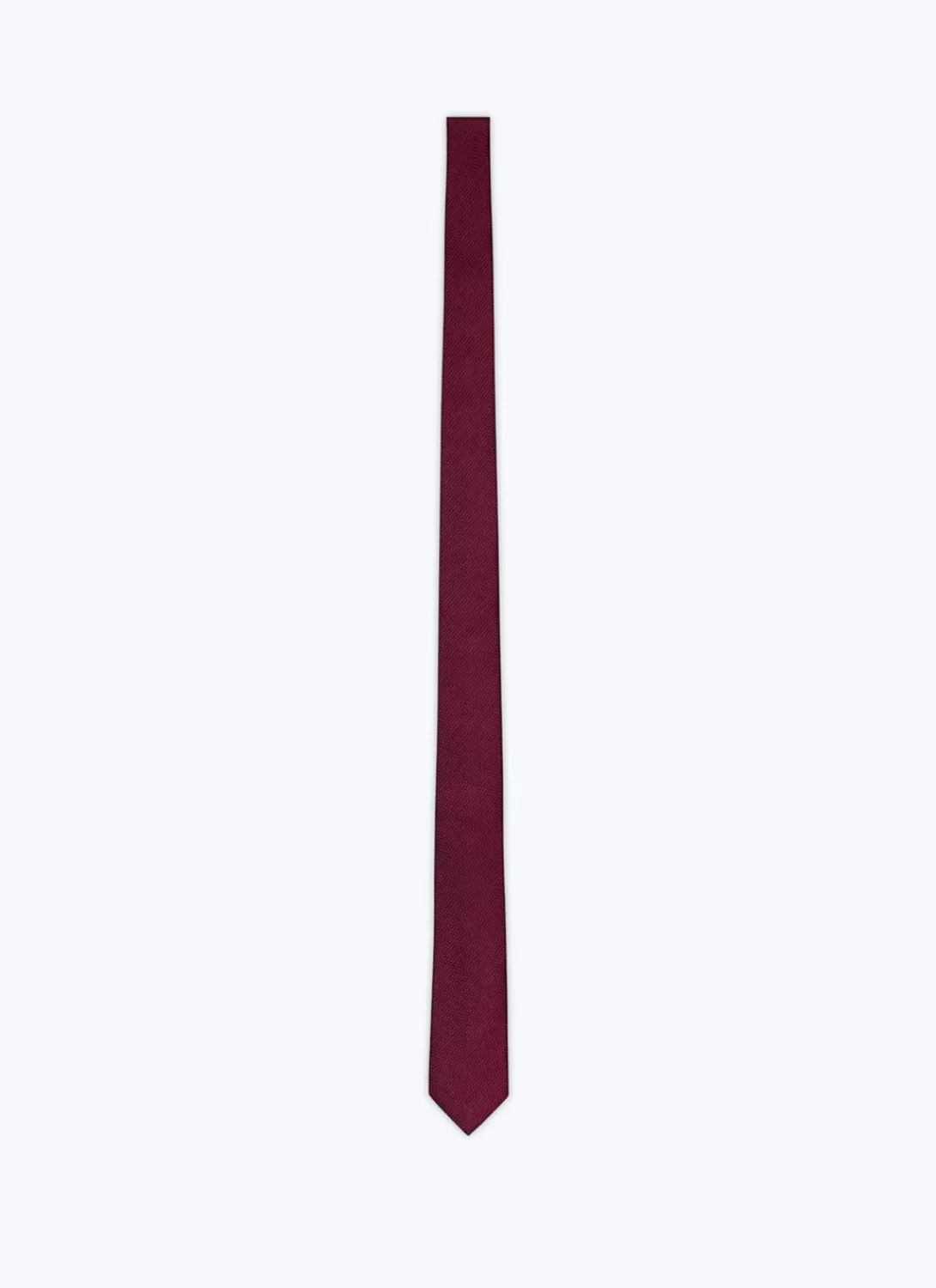 Fursac Silk Tie Burgundy New