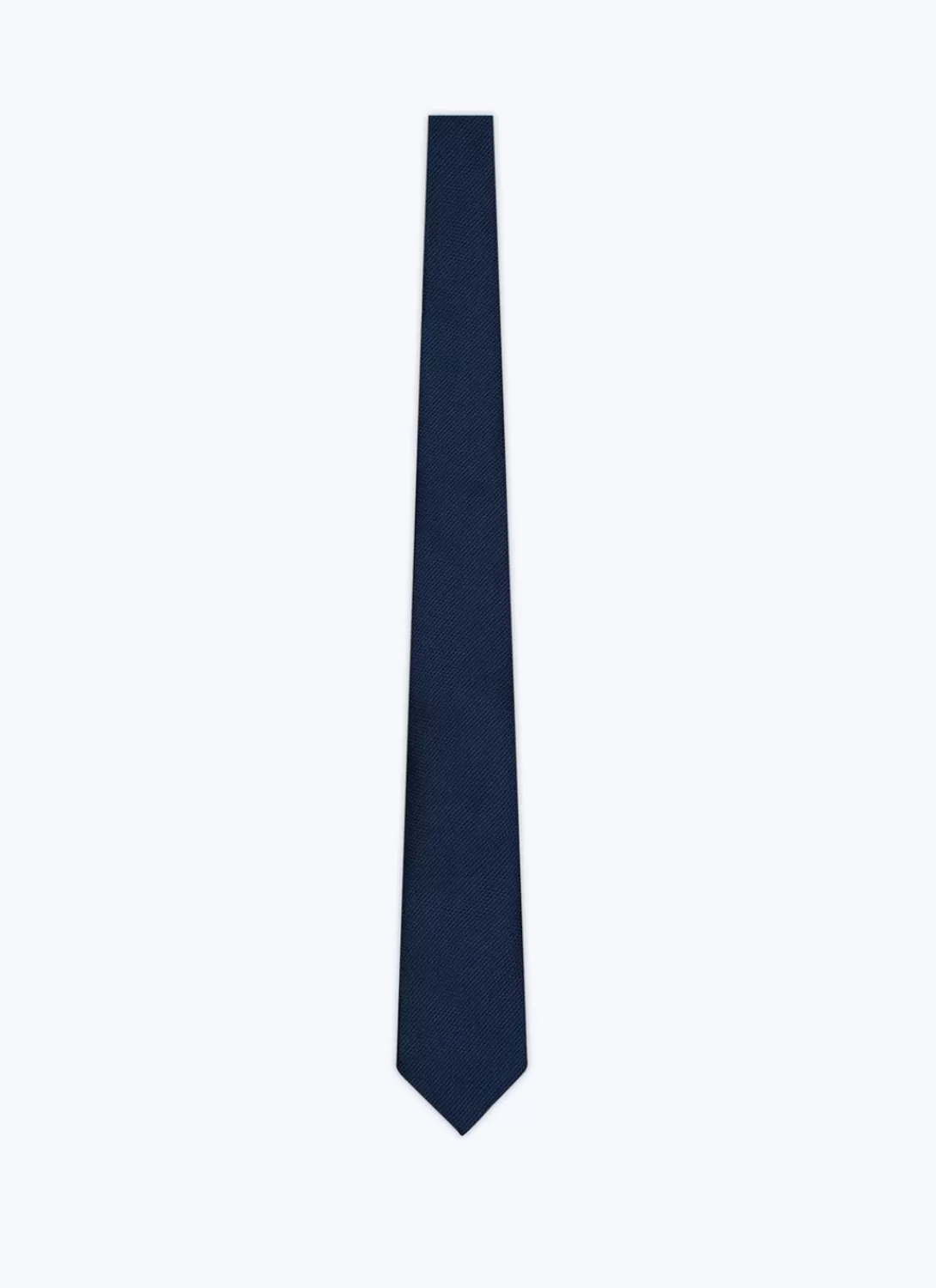 Fursac Silk Tie With Pattern Navy Blue Sale