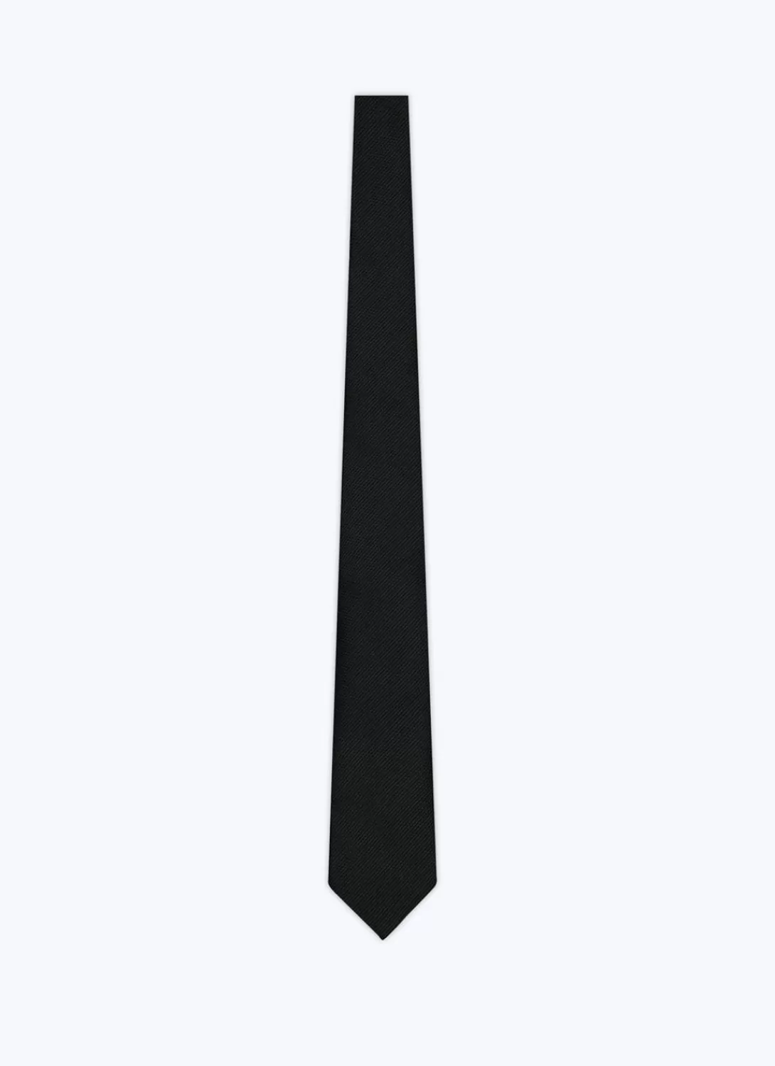 Fursac Silk Tie With Pattern Black Store