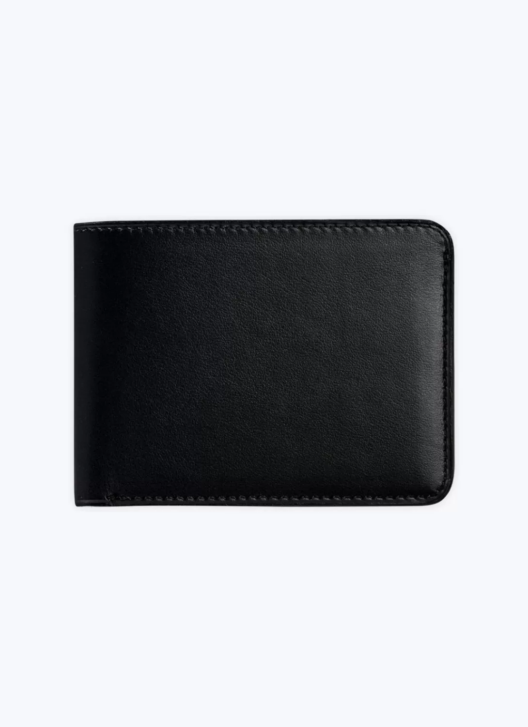 Fursac Smooth Leather Wallet Black Best Sale