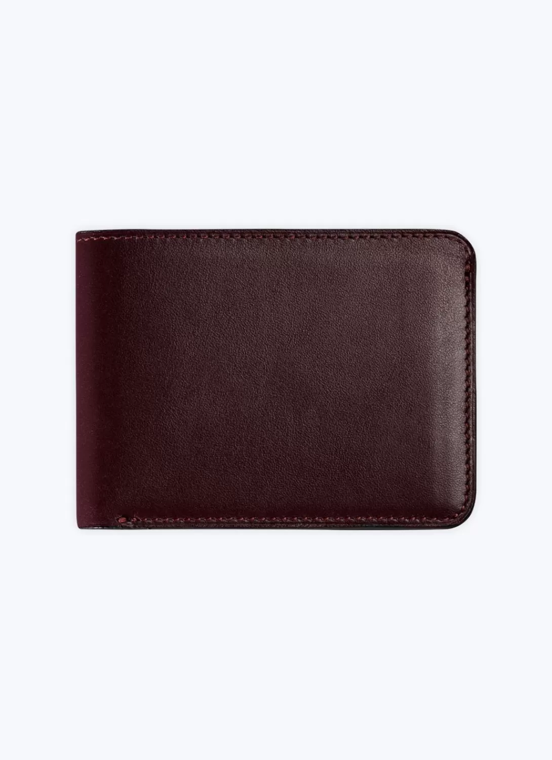 Fursac Smooth Leather Wallet Burgundy Clearance