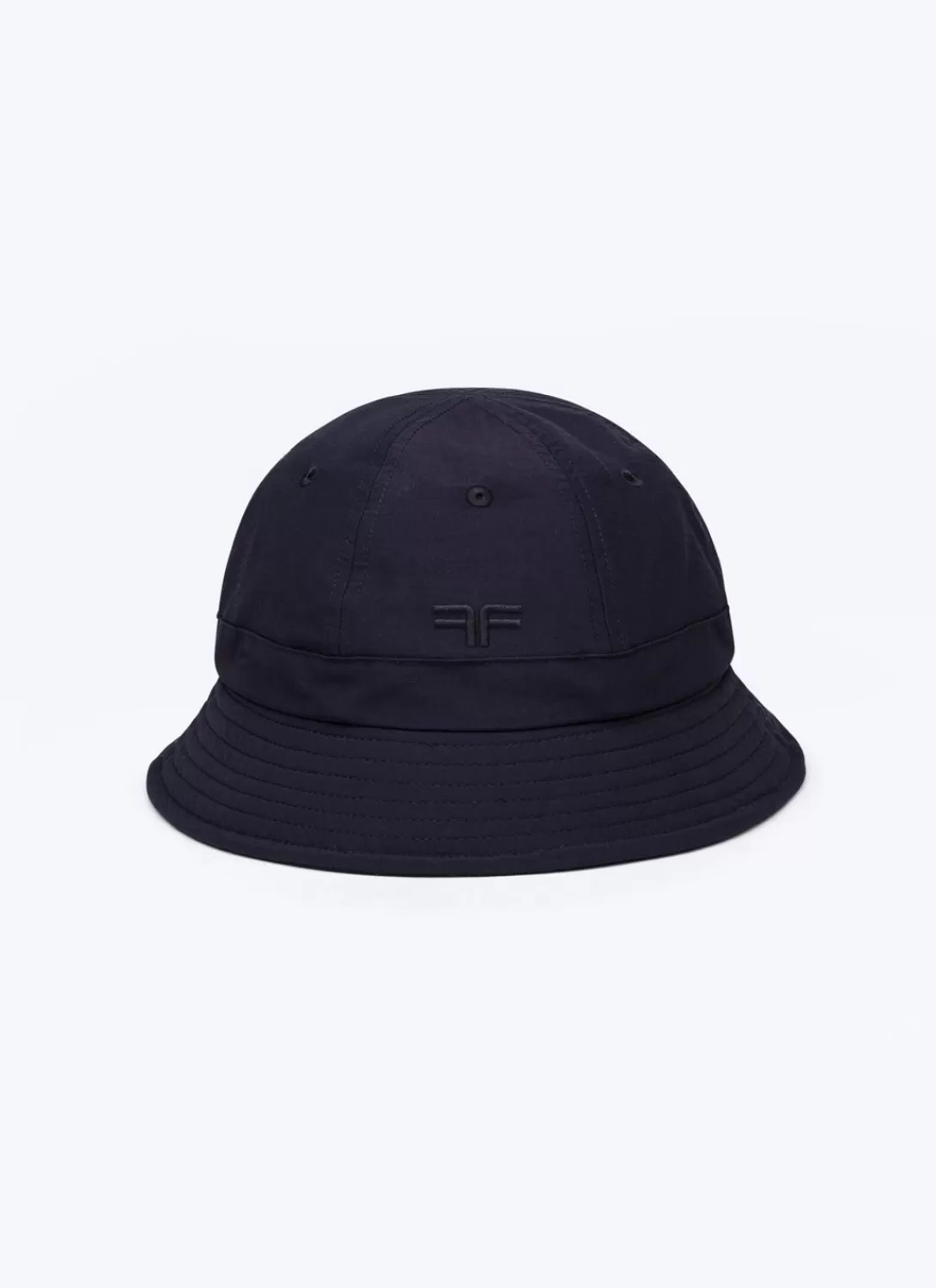Fursac Water-Repellent Fabric Bucket Hat Navy Blue Flash Sale