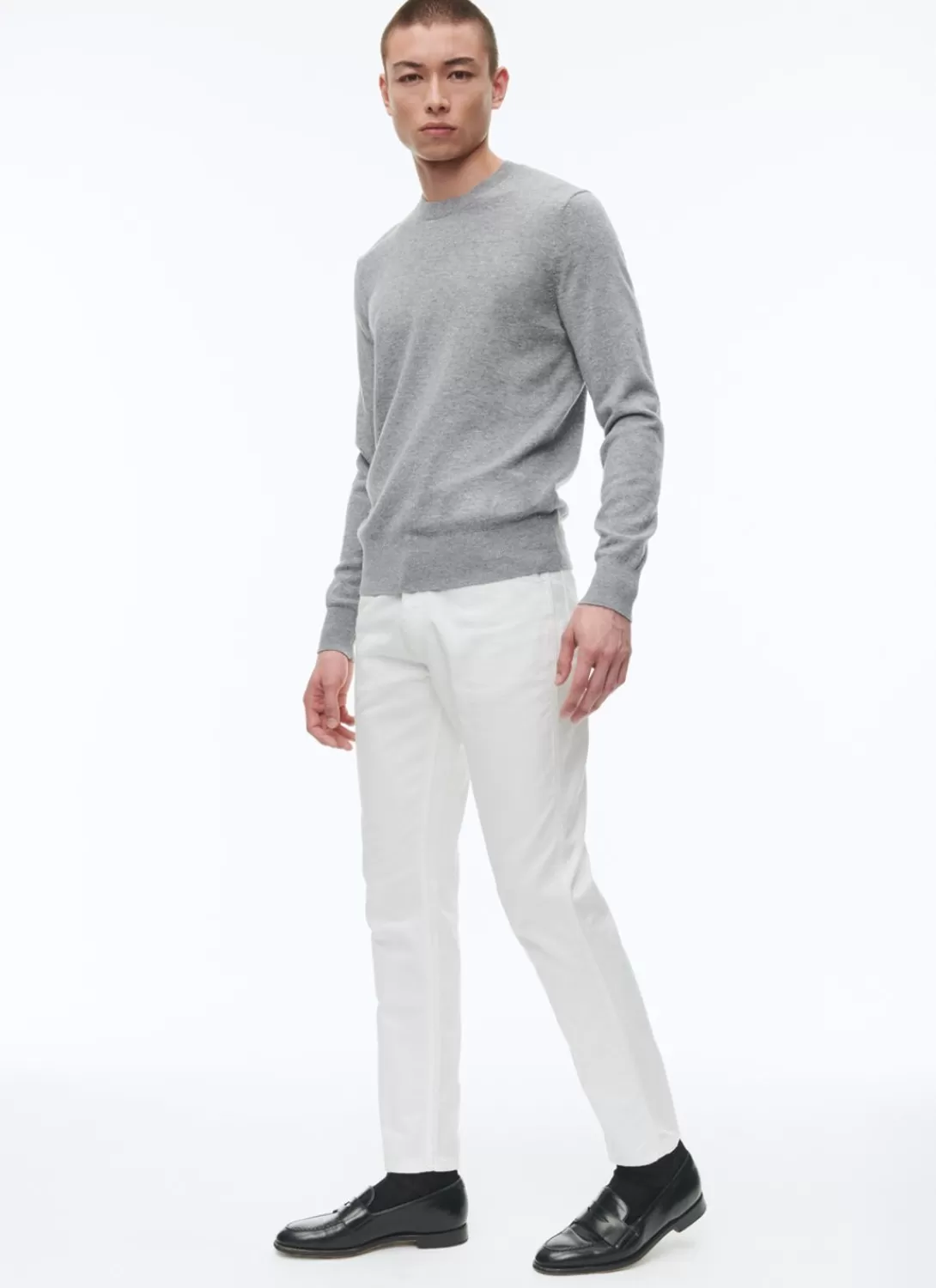 Fursac Wool And Cashmere Sweater Pearl Grey Discount
