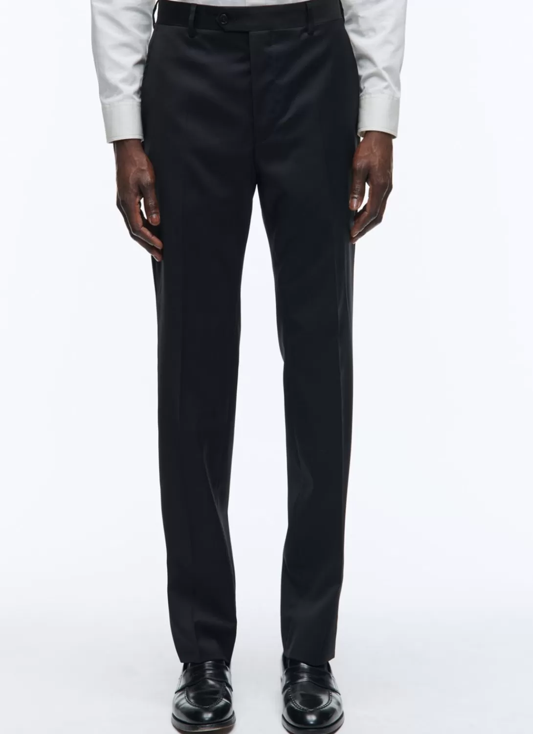 Fursac Wool Serge Trousers Black Discount