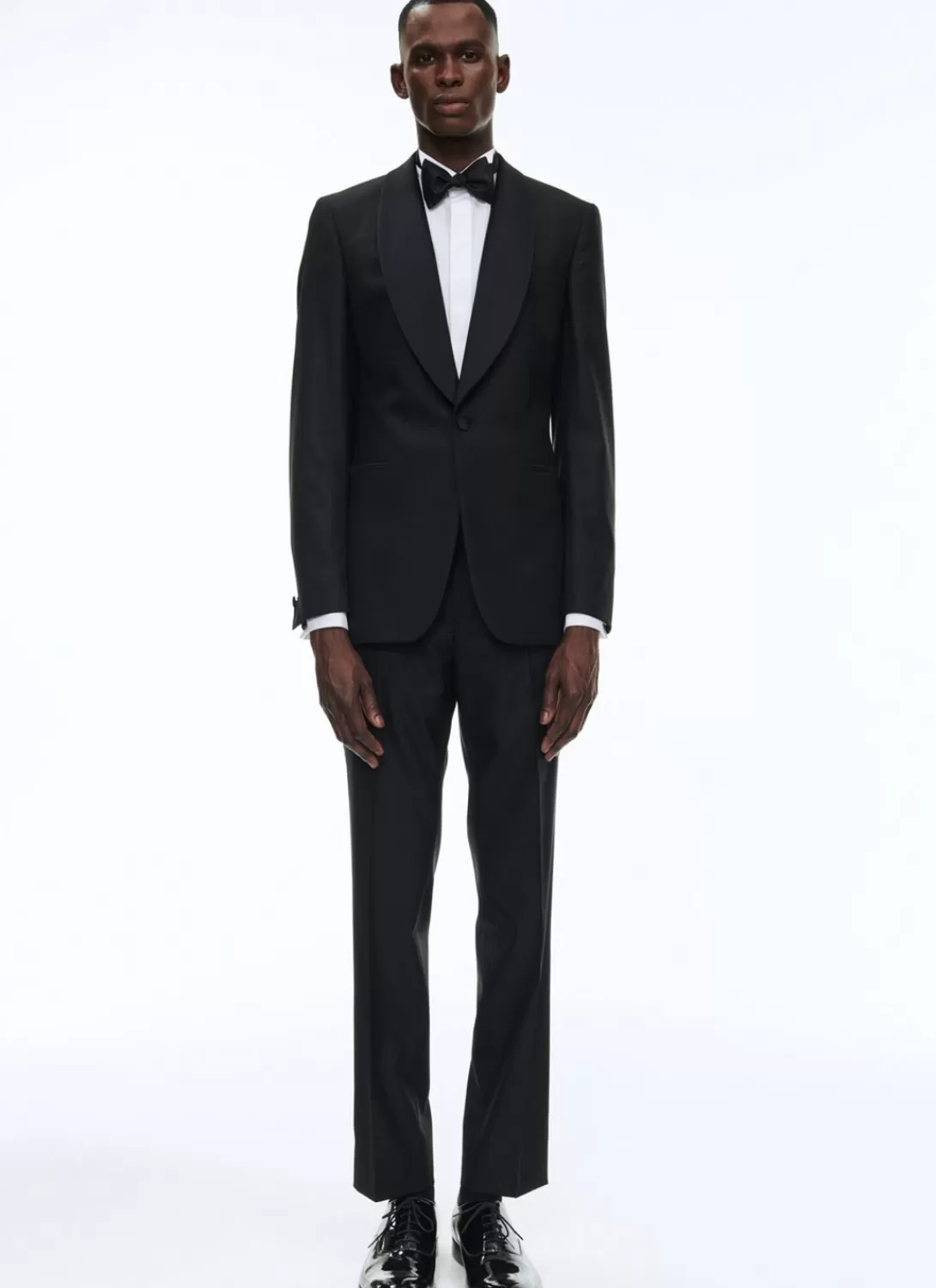 Fursac Wool Tuxedo Black Clearance