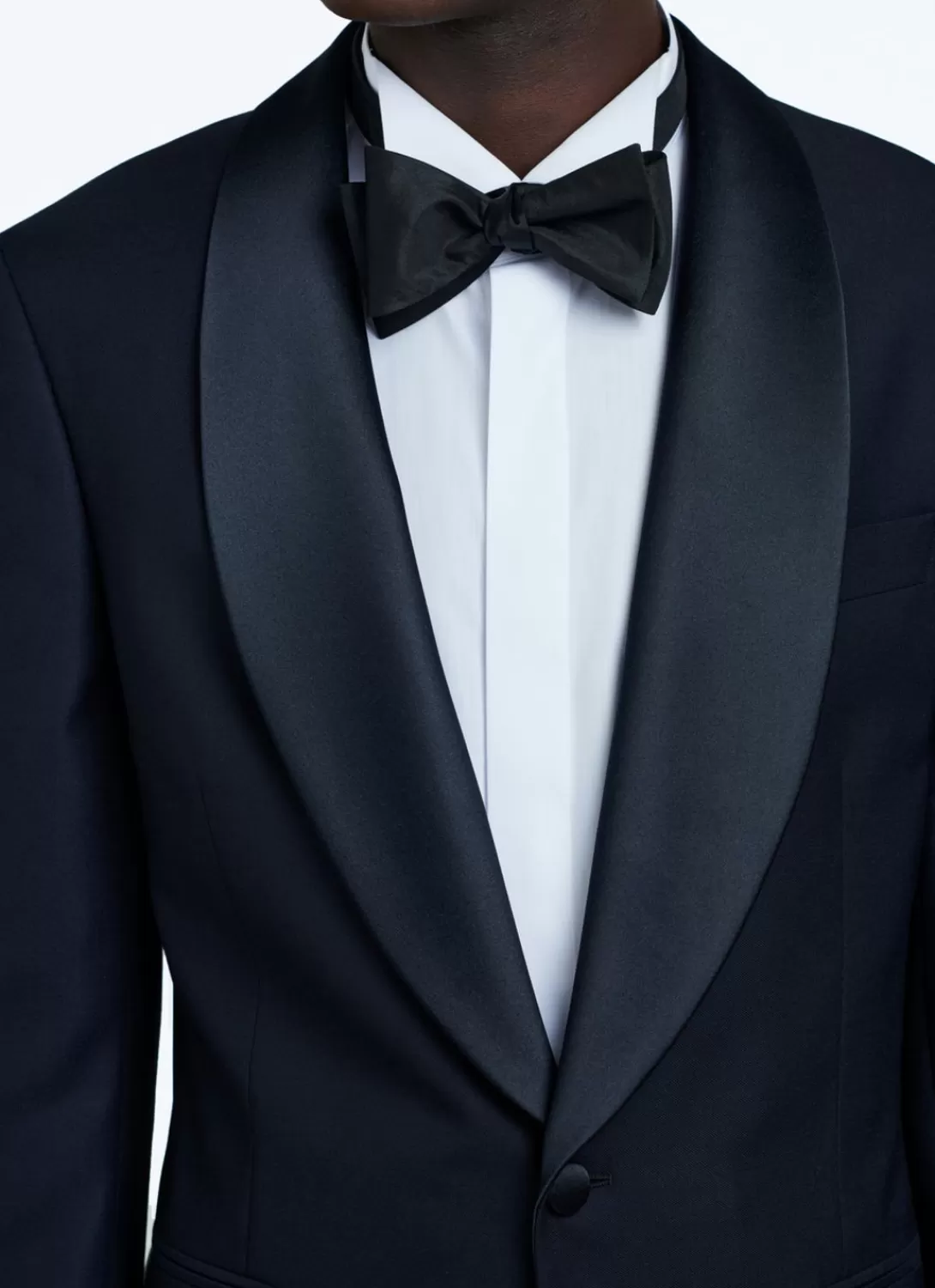 Fursac Wool Tuxedo Navy Blue Hot