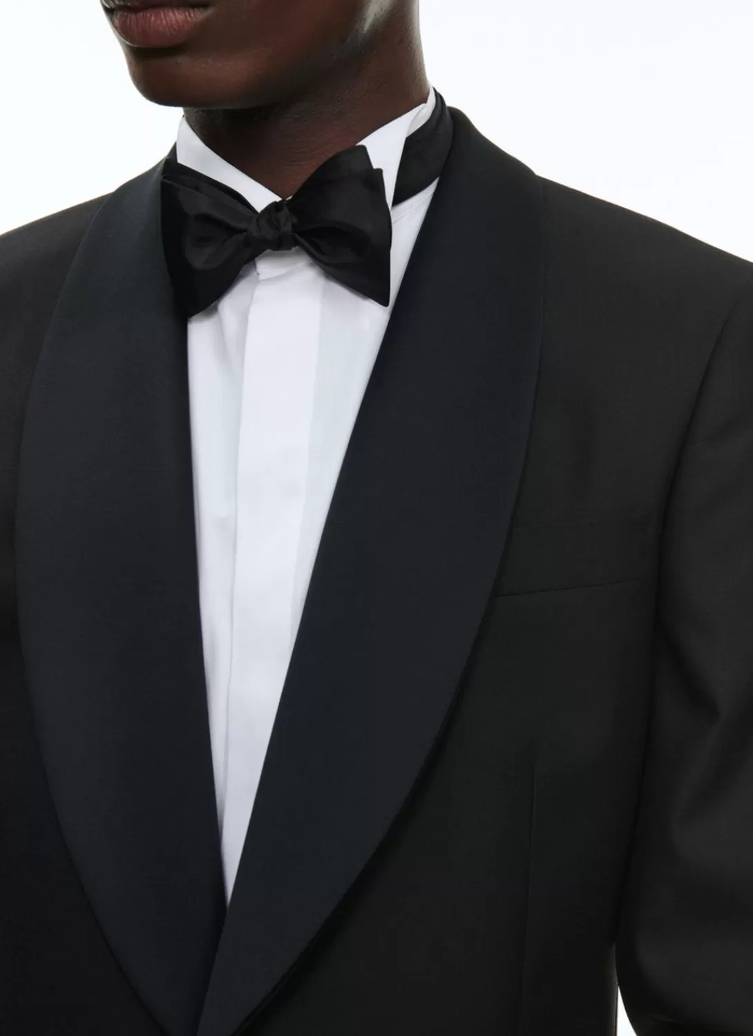 Fursac Wool Tuxedo Black Clearance